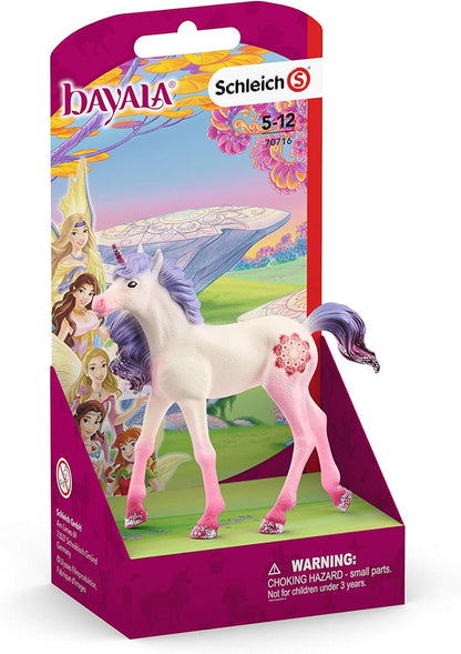 SCHLEICH 70716 Mandala Unicorn Foal bayala Toy Figurine for children aged 5-12 Years