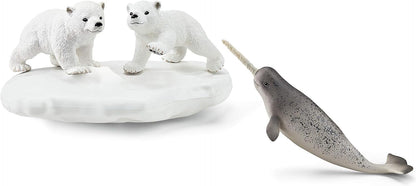 SCHLEICH 42531n Polar Playground Wild Life Toy Playset for children aged 3-8 Years