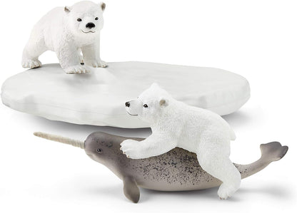 SCHLEICH 42531n Polar Playground Wild Life Toy Playset for children aged 3-8 Years