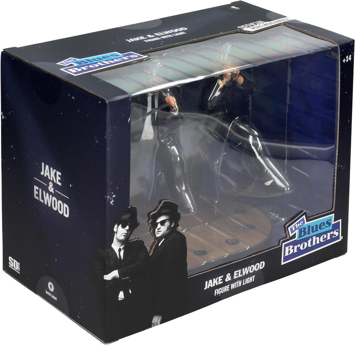 SD TOYS The Blues Brothers Jake y Elwood Cantando Figura 18 cm con Luz, Multicolor, Mediano (SDTUNI22729