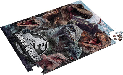 REDSTRING RS531139 Puzzle 1000 pieces Jurassic World Compo Various, Multicoloured, One Size