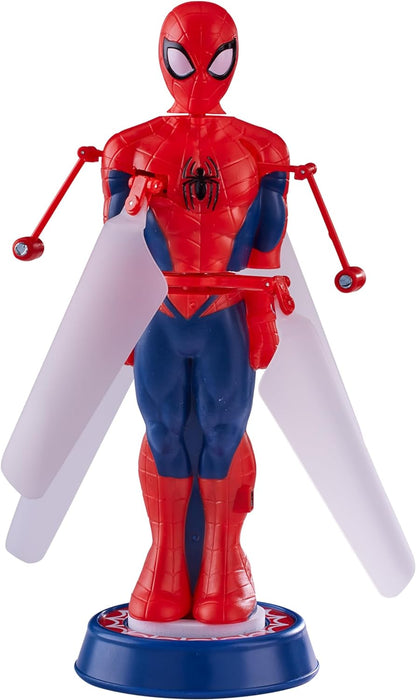 Character Options 08132 Spiderman Heroes Hover 'N' Spin Spider-Man with Real Flying Action
