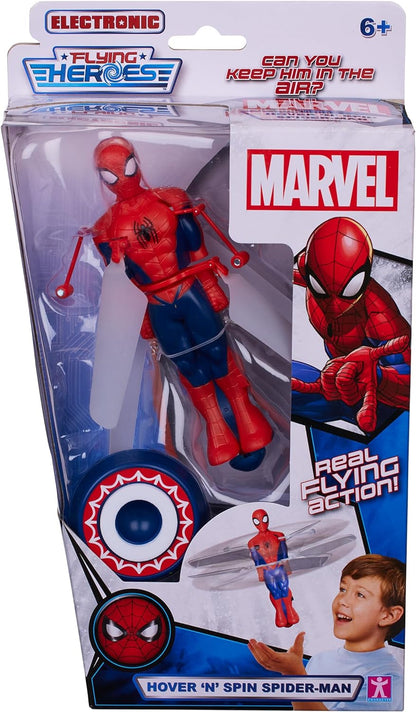 Character Options 08132 Spiderman Heroes Hover 'N' Spin Spider-Man with Real Flying Action