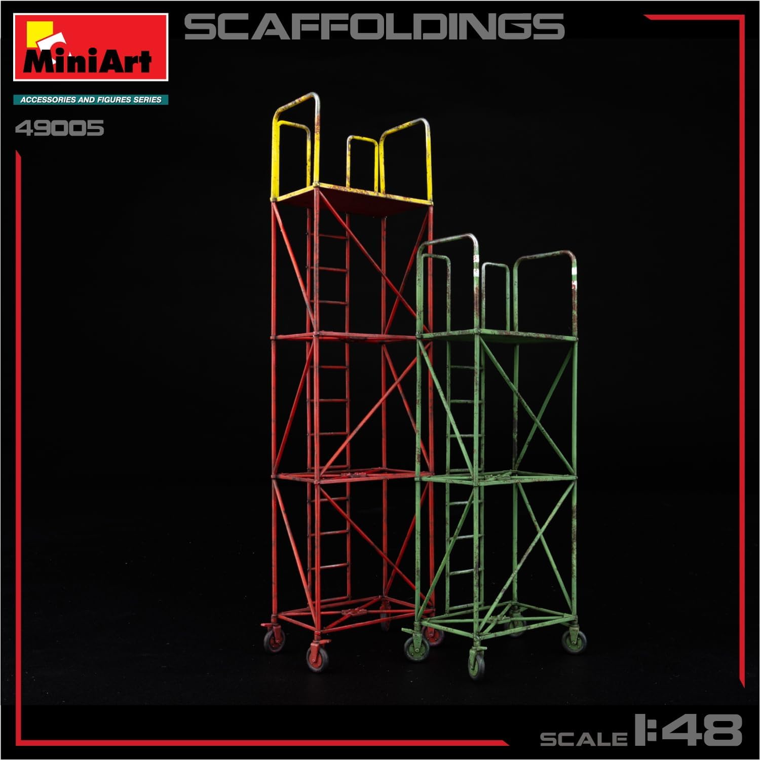 Miniart MIN49005 Scale Model kit, Molded Color