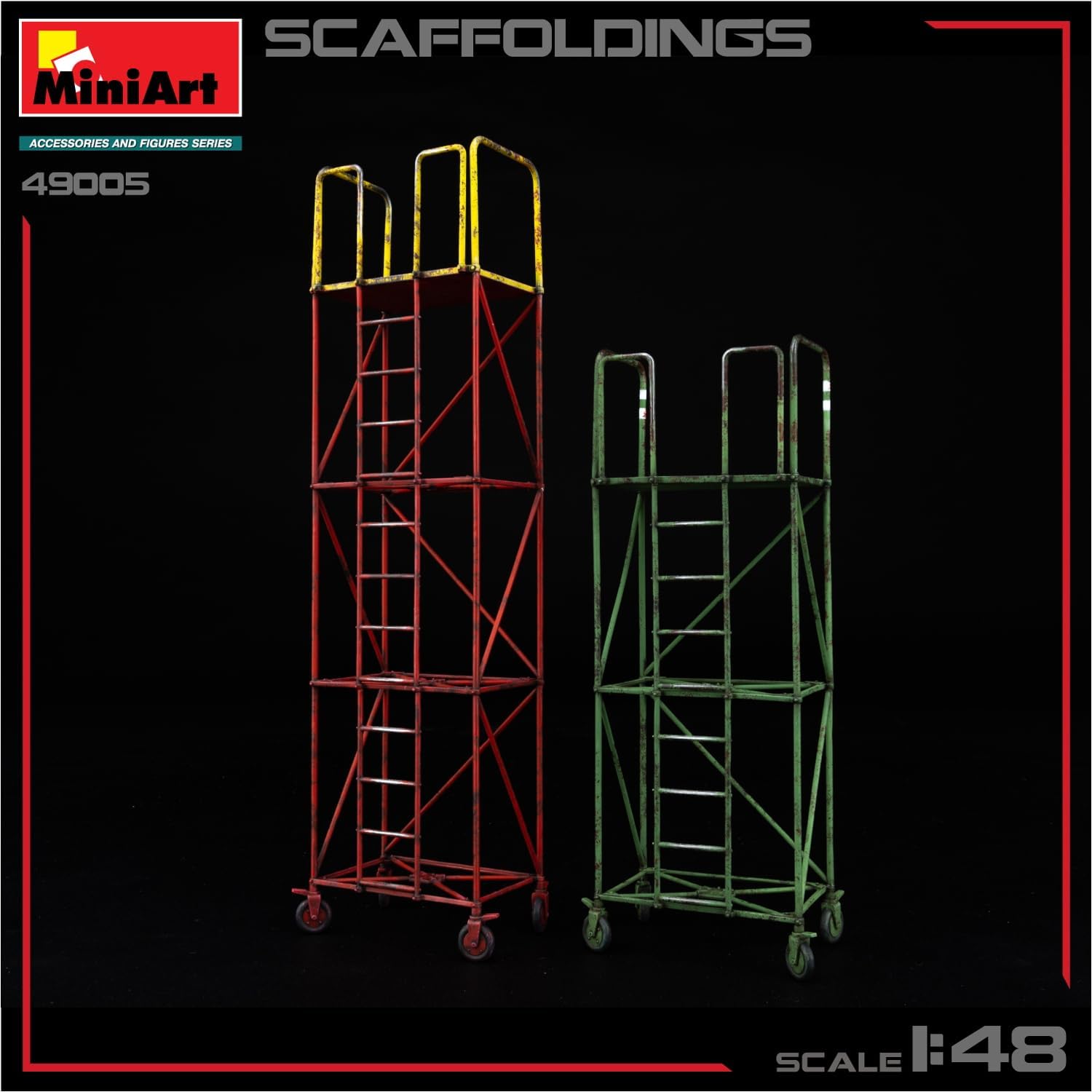Miniart MIN49005 Scale Model kit, Molded Color