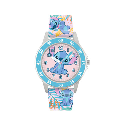 Disney Stitch Printed Dial Time Teacher Watch