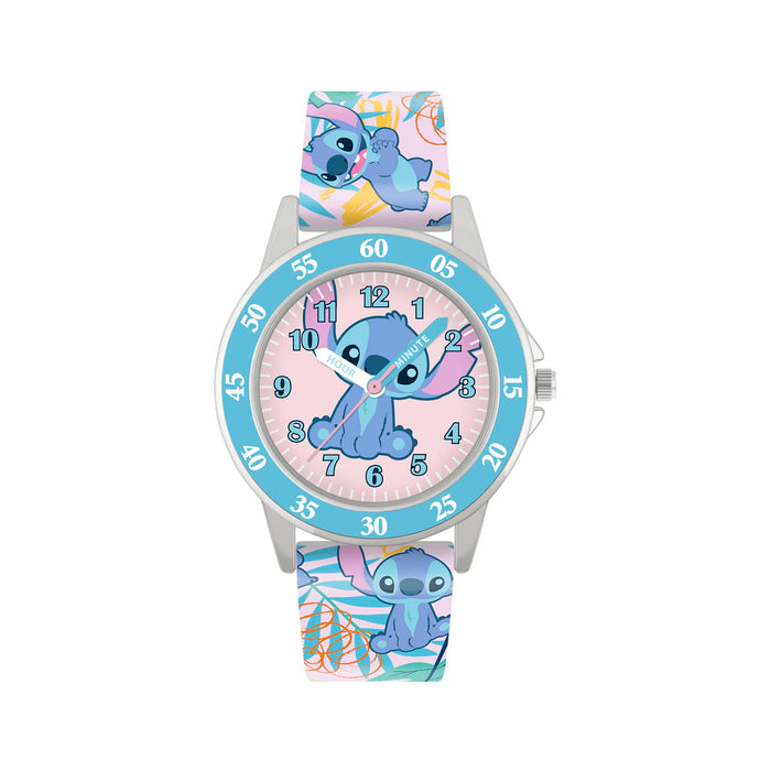 Disney Girl's Analog Quartz Watch with Silicone Strap LAS9011
