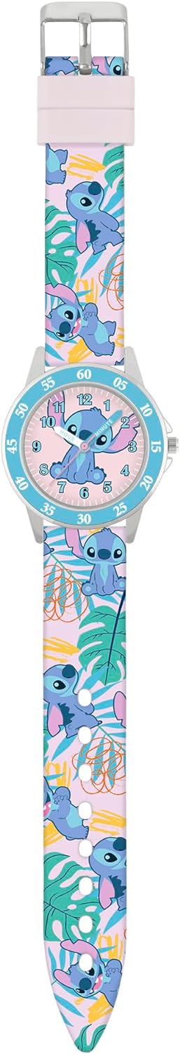 Disney Stitch Printed Dial Time Teacher Watch