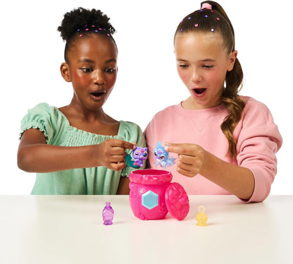 Magic Mixies Mixlings – Magischer Kessel mit 2 Figuren; mit magischem Auspackerlebnis. 40 Verschiedene Mixlings zum Sammeln