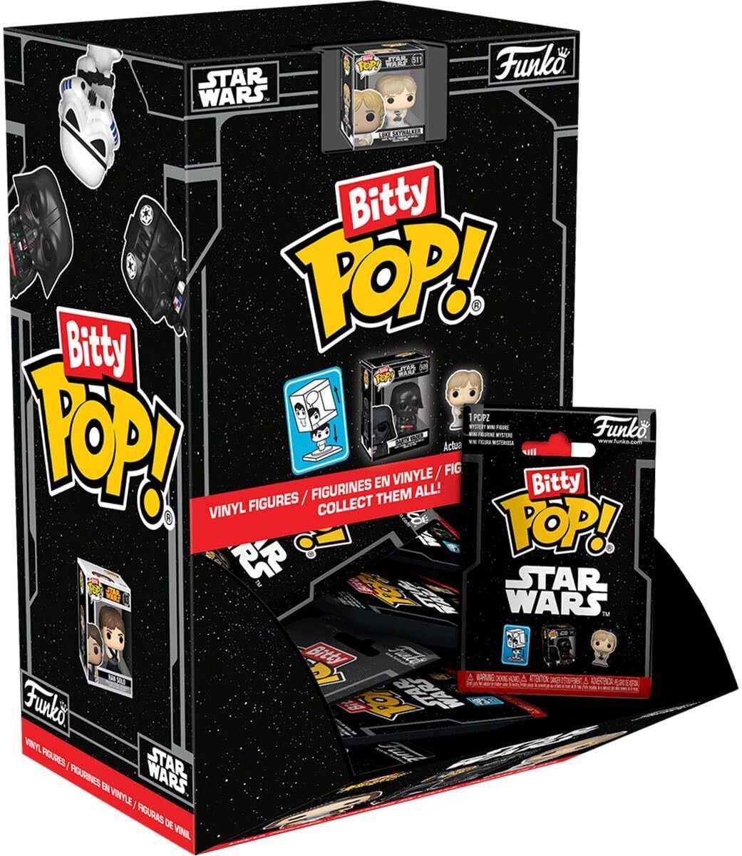 FUNKO BITTY POP!: Star Wars- 36PC PDQ (One Bitty Pop! Per Purchase