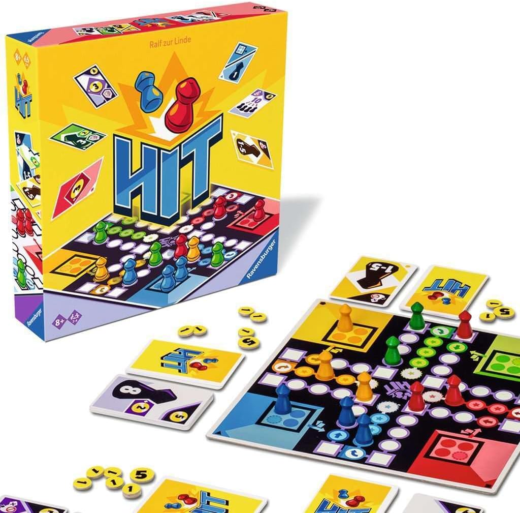 Ravensburger HIT Deck Building Strategy Game for Adults and Kids Age 8 Years Up - New 2024, Black