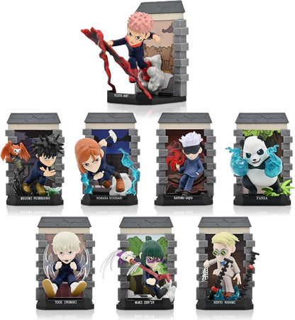YuMe Jujutsu Kaisen Mystery Capsules, One Supplied, Character Will Vary, Official Collectible JJK Characters