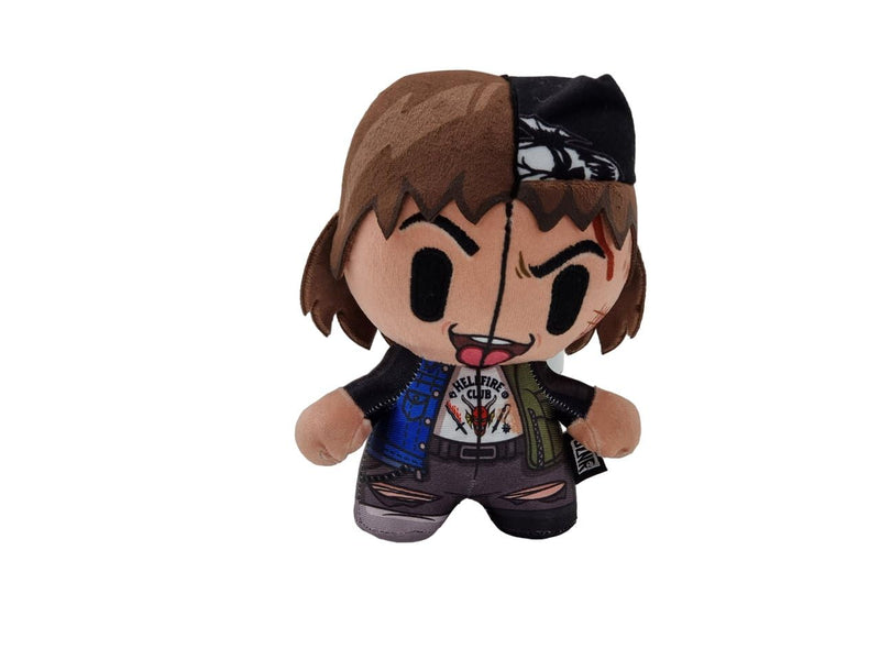 BANDAI Stranger Things Merchandise Eddie Plush Toy,19cm Freestanding Eddie Cuddly Plushie,DZNR Collectable Soft Toys For All Fans Of Cute Things Make Great Stranger Things Gifts Stranger Things Eddie