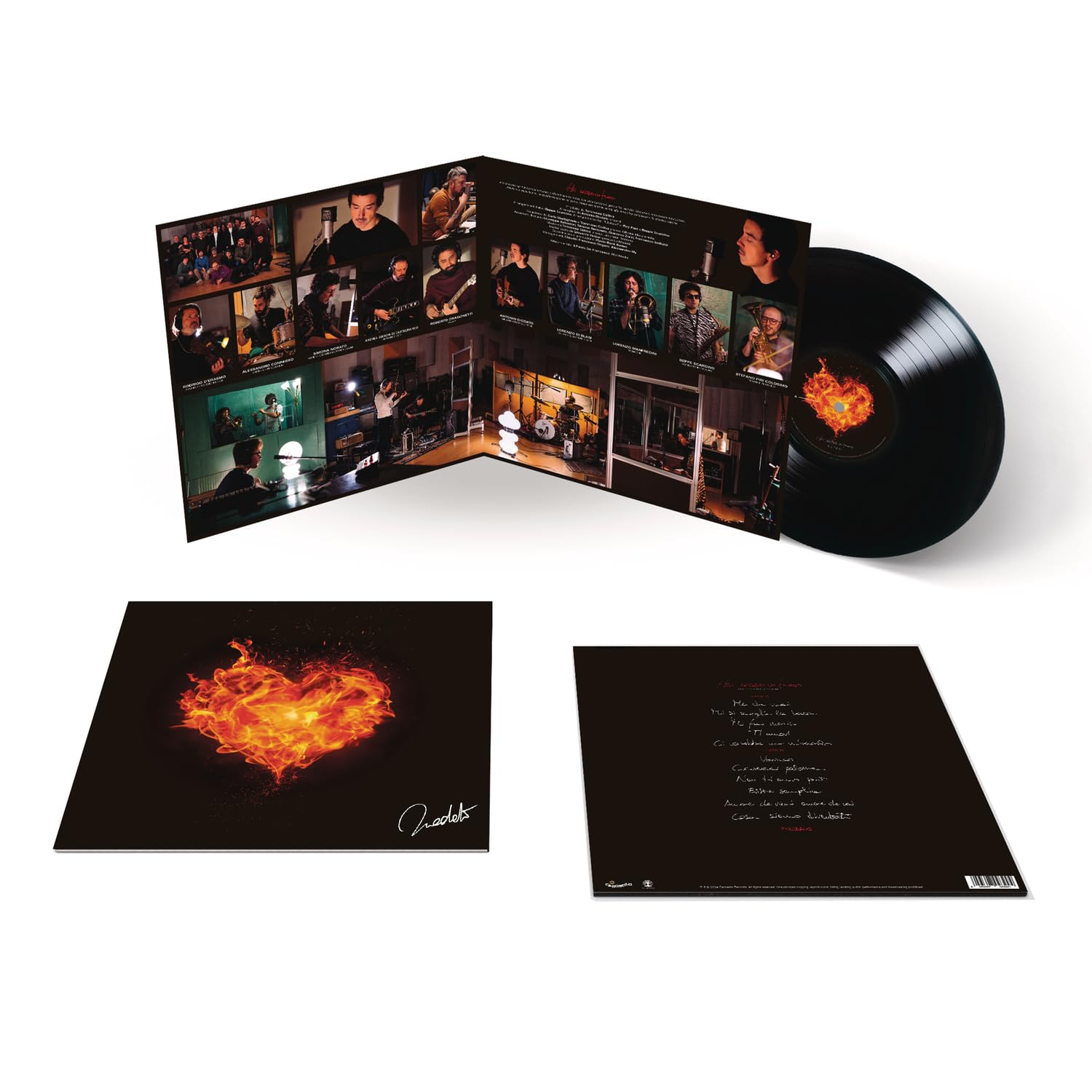 Ho acceso un fuoco (Live Studio Session)-lp 180gr Autog