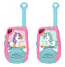 Lexibook, Unicorn, Digital Walkie-Talkies for Children, 2 km Transmission Range, Morse Light Function, Belt Clip for Transport, Battery operated, Pink, TW25UNI