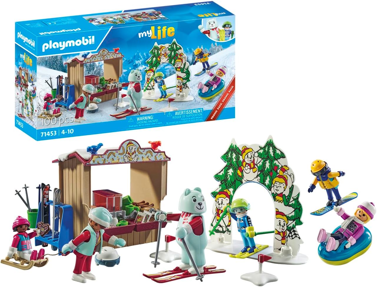 PLAYMOBIL MyLife 71453 Skiwelt, ab 4 Jahren