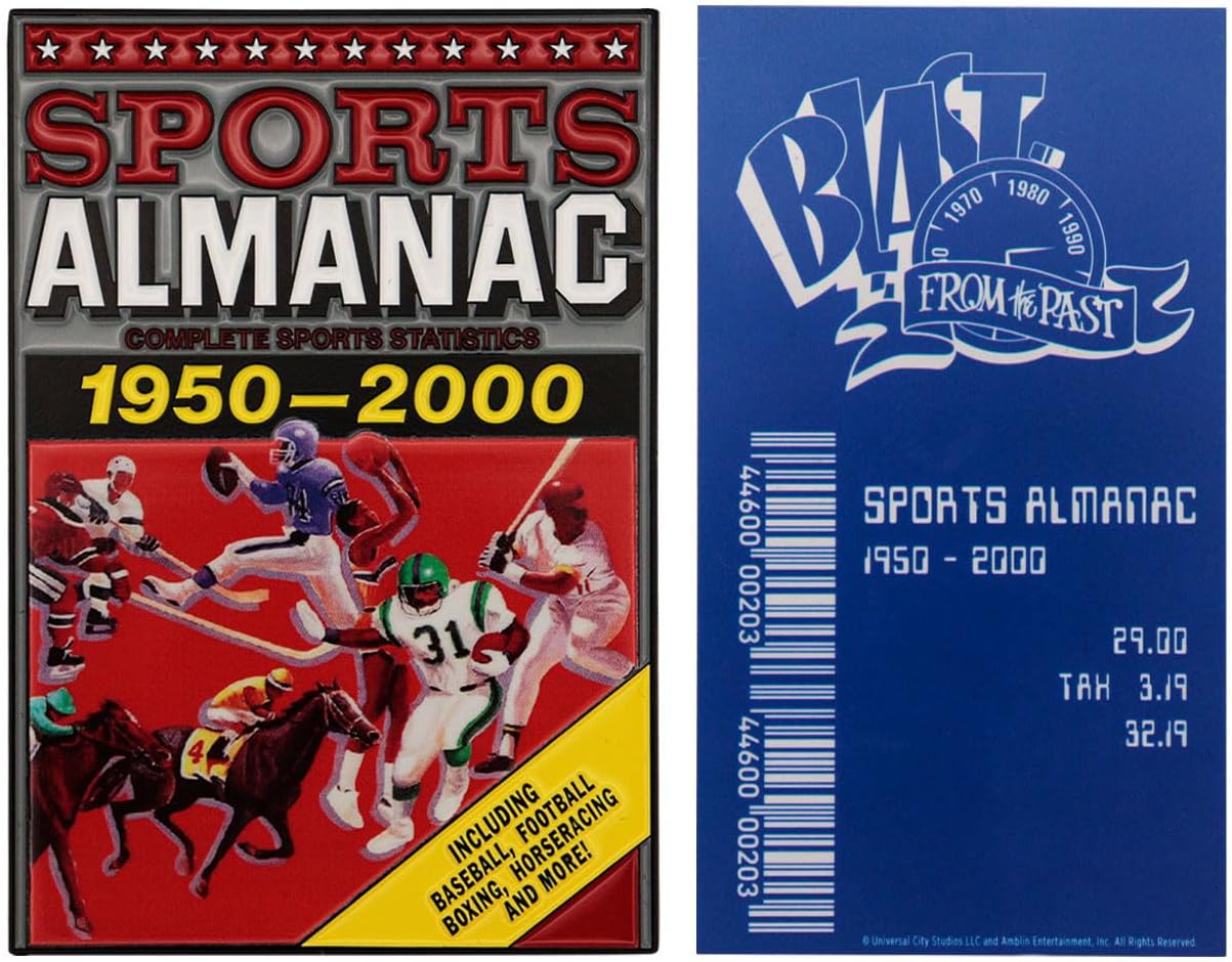 Back to the Future Limited Edition Sport Almanac Ingot