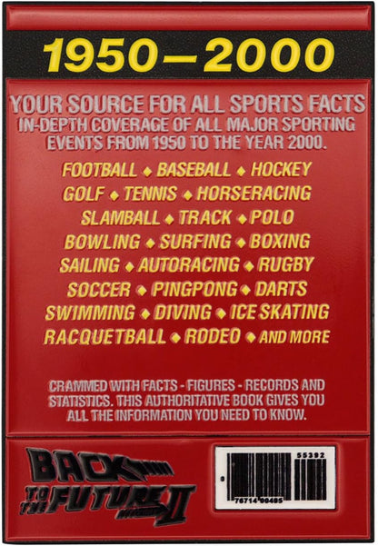 Back to the Future Limited Edition Sport Almanac Ingot