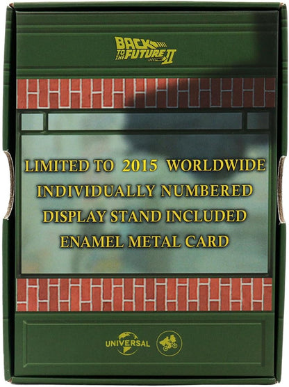 Back to the Future Limited Edition Sport Almanac Ingot