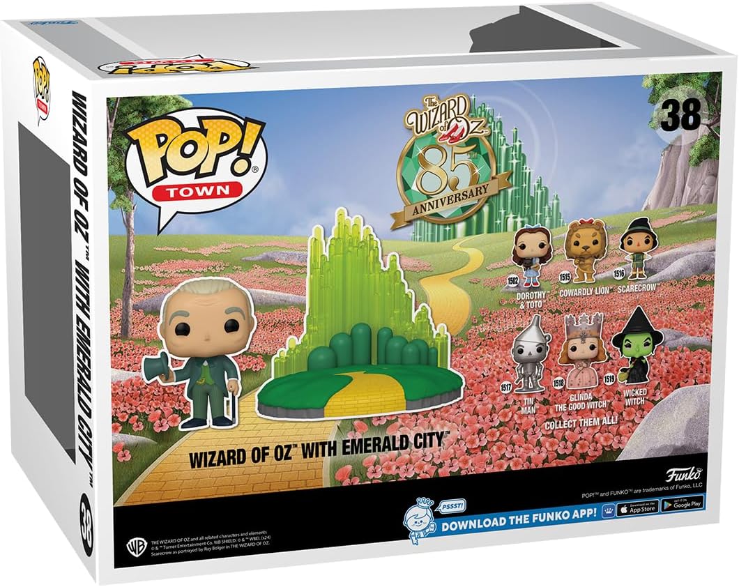 Funko POP! Town: the Wizard Of Oz - Emerald City With Wizard - Collectable Vinyl Figure - Gift Idea - Official Merchandise - Toys for Kids & Adults - Movies Fans - Model Figure for Collectors