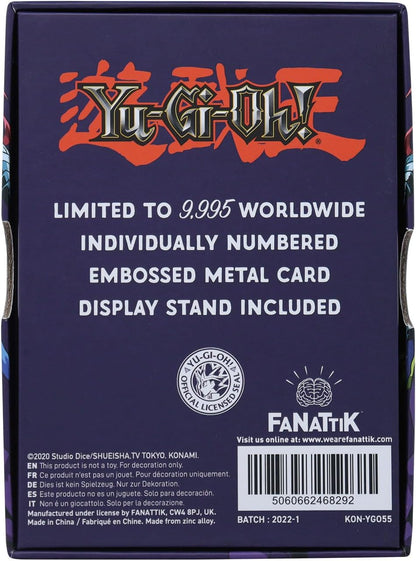Yu-Gi-Oh! Limited Edition Gaia The Fierce Knight Metal Card