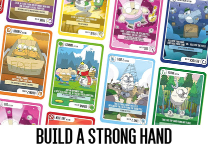 Sheep in Disguise - The Original Core Game, Card Game Packed Full of Sheep, Ages 10+, 2-6 Players, 20-45 Min, Gold