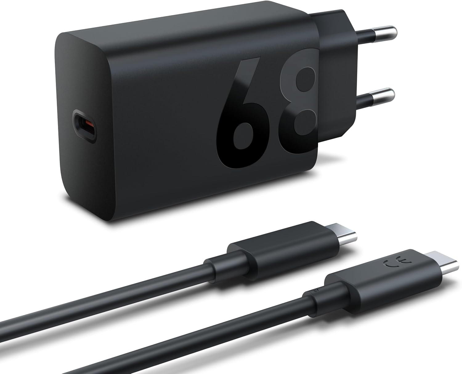 Lenovo Cavo di ricarica USB-C da parete con adattatore, 68 W, 1,5 m, specifico per tablet