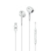 Celly UP1300 C-Type Wired Drop Stereo Earphone, White