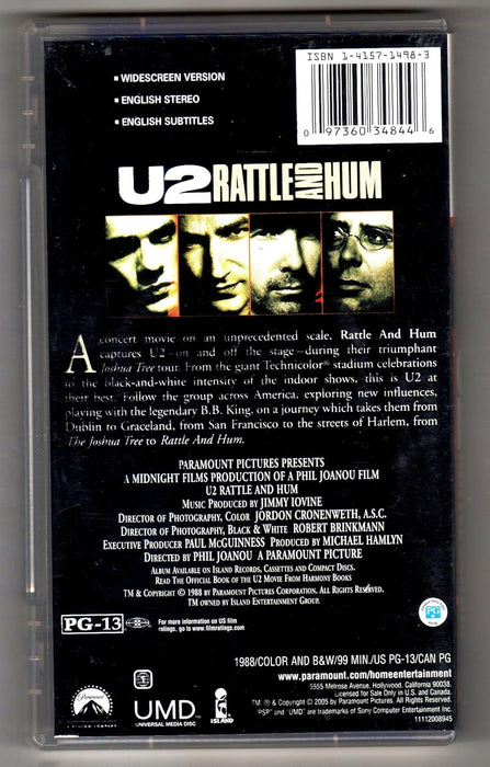 U2 - Rattle and Hum