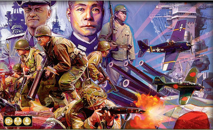 Renegade Game Studios: Axis & Allies - Guadalcanal - Strategy Board Game, Control of The Soloman Islands, Set in 1942, Ages 13+, 2 Players, 120-80 Min