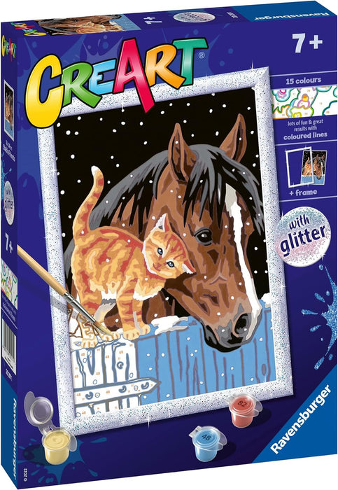 Ravensburger - CreArt Series D Unusual Friends, Paint 7+ Years, 202171