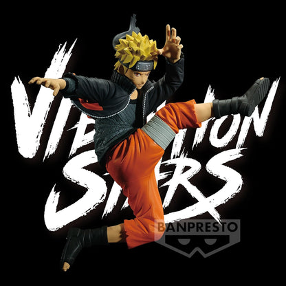 Banpresto Naruto Uzumaki IV Naruto Shippuden - Vibration Stars 14 cm BP88764P Mehrfarbig