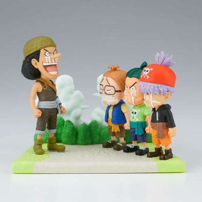 Banpresto Usopp Pirates One Piece - World Collectable Log Stories 7 cm BP88809P