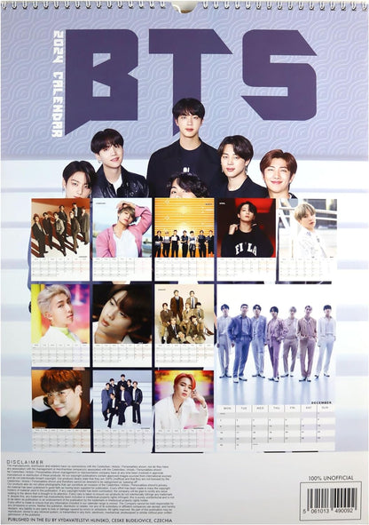 Bts: Bts 2024 Unofficial Calendar