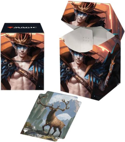 Ultra Pro - Magic: The Gathering - 100+ Deck Box Key Art 4 - Outlaws of Thunder Junction