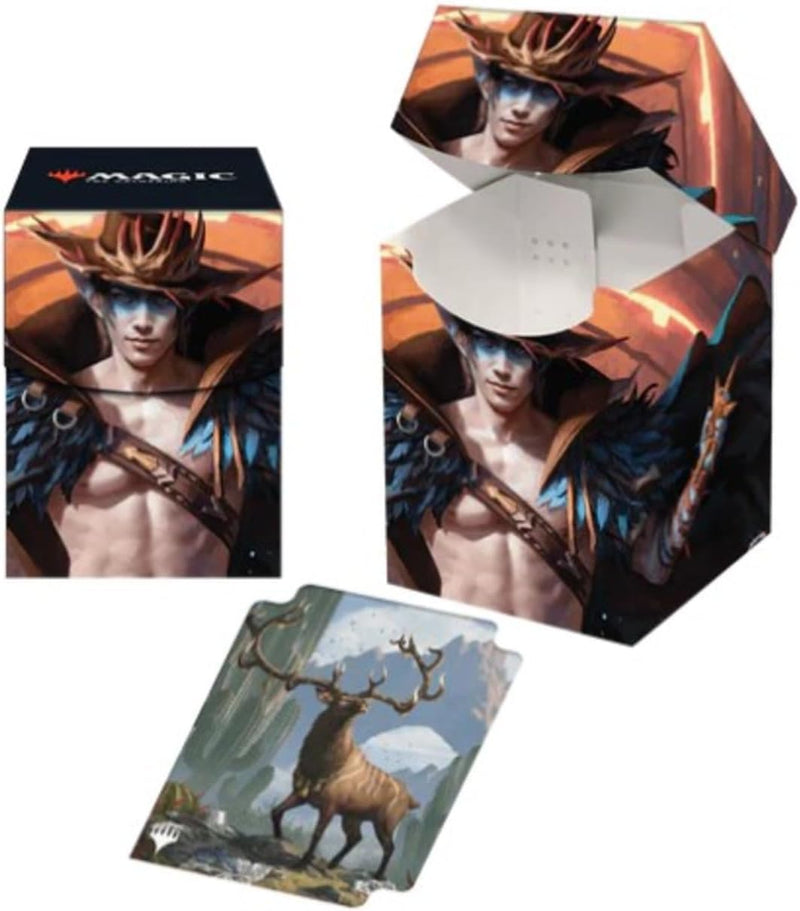 Ultra Pro - Magic: The Gathering - 100+ Deck Box Key Art 4 - Outlaws of Thunder Junction