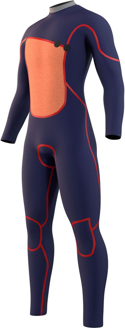 Mystic The One Fullsuit 4/3Mm Zipfree - 2023 - Black - L