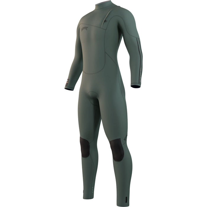 Mystic THE ONE 5/3mm Zip-Free Wetsuit 2023 - Dark Olive MT