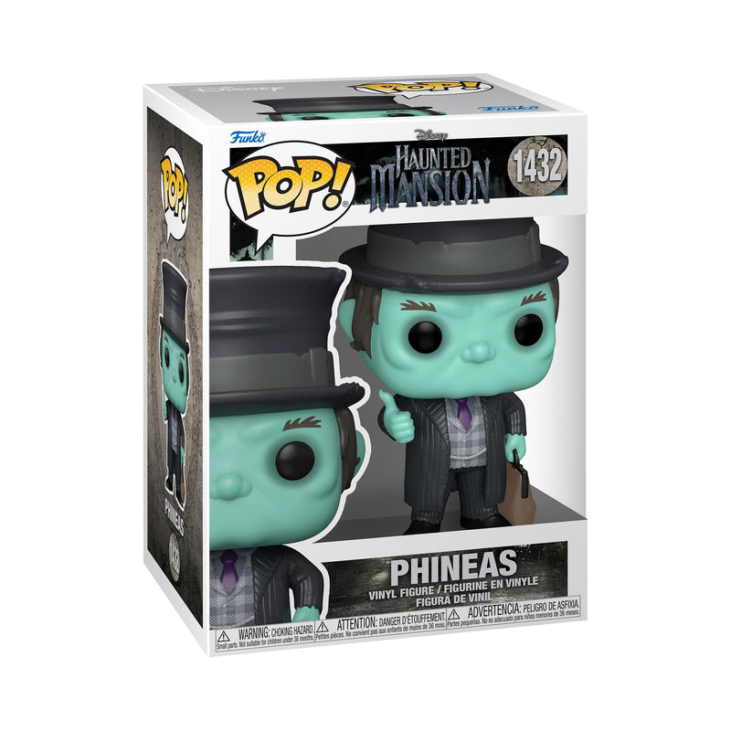 Funko POP! Disney: the Haunted Mansion - Phineas - Collectable Vinyl Figure - Gift Idea - Official Merchandise - Toys for Kids & Adults - Movies Fans - Model Figure for Collectors and Display