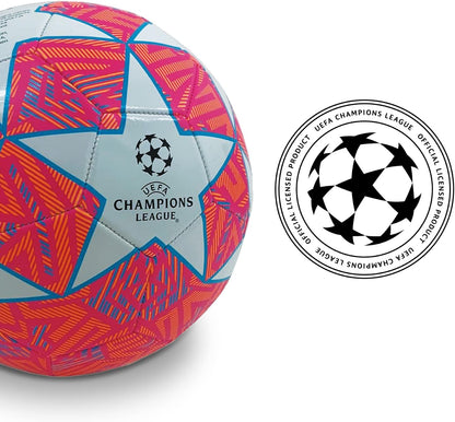 Mondo 23003 Toys Champion League Stitched Football-Official Product-Size 5-300 g-2 Assorted Colours, Various, Misura 5