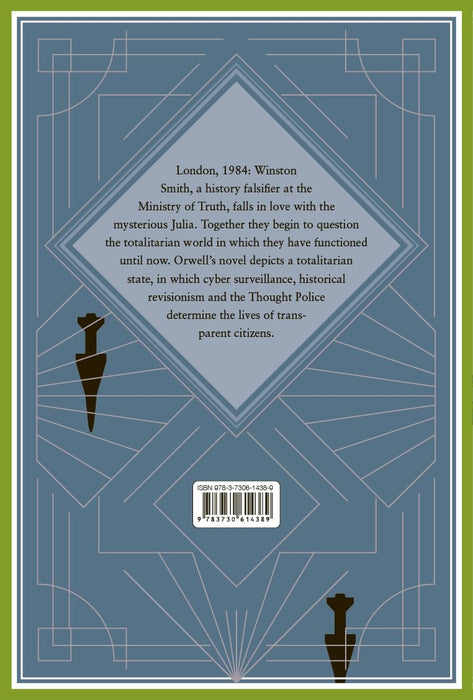 Orwell - 1984 / Nineteen Eighty-Four. English Edition: A special edition hardcover with silver foil embossing (The English Edition, Band 3