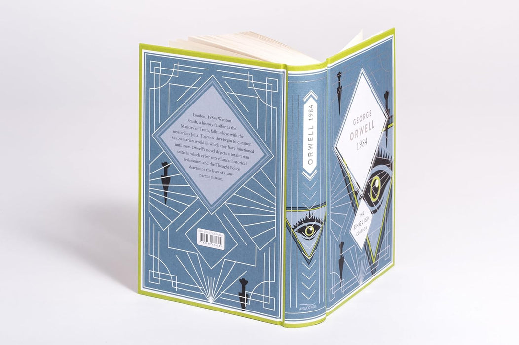 Orwell - 1984 / Nineteen Eighty-Four. English Edition: A special edition hardcover with silver foil embossing (The English Edition, Band 3