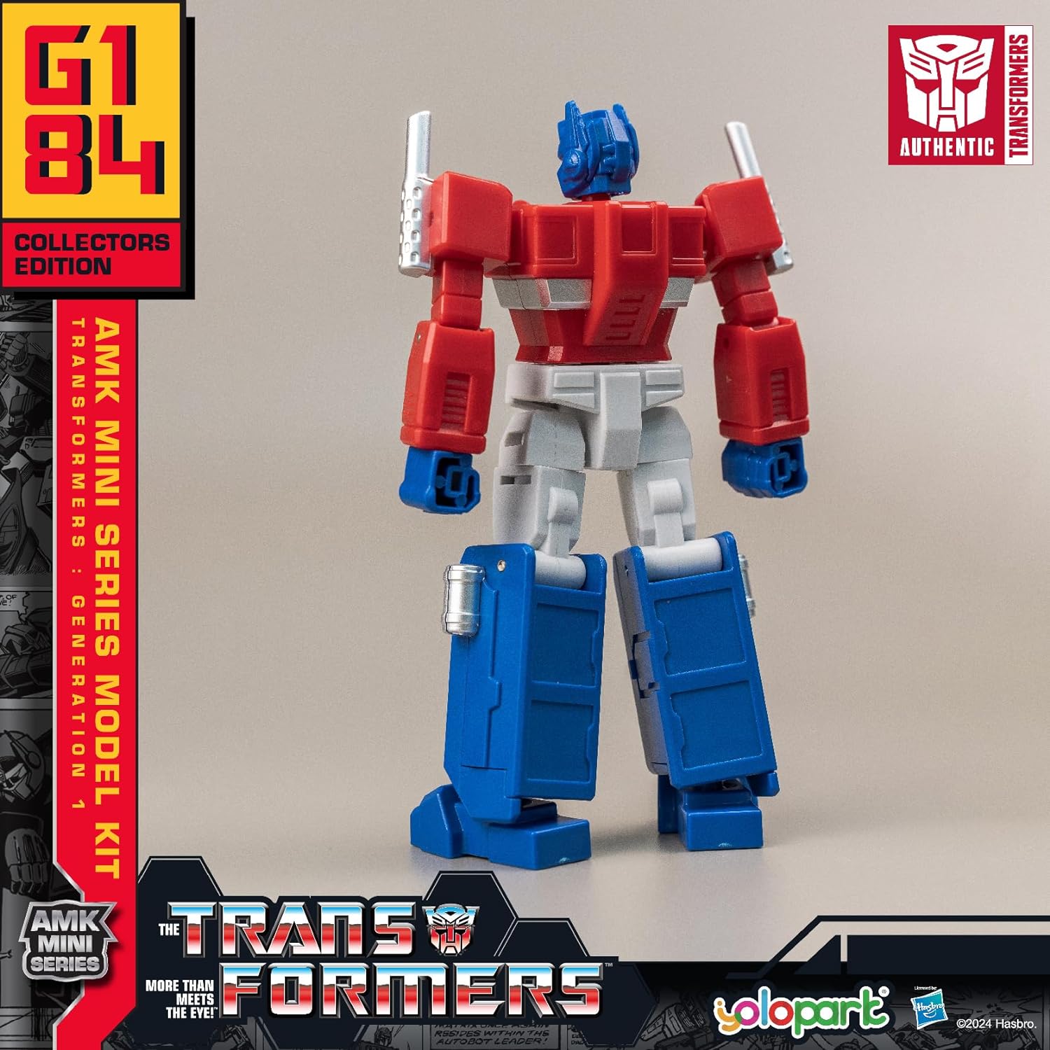 YOLOPARK Amkmini Optimus Prime Model Kits Transformer Toys