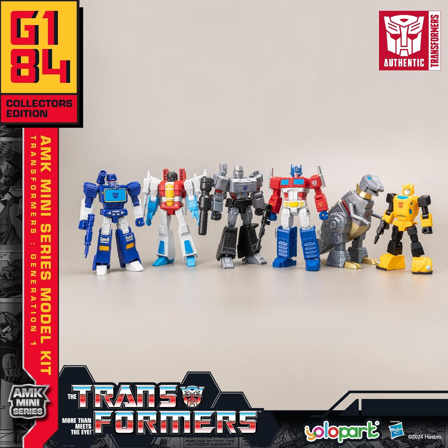YOLOPARK Amkmini Optimus Prime Model Kits Transformer Toys