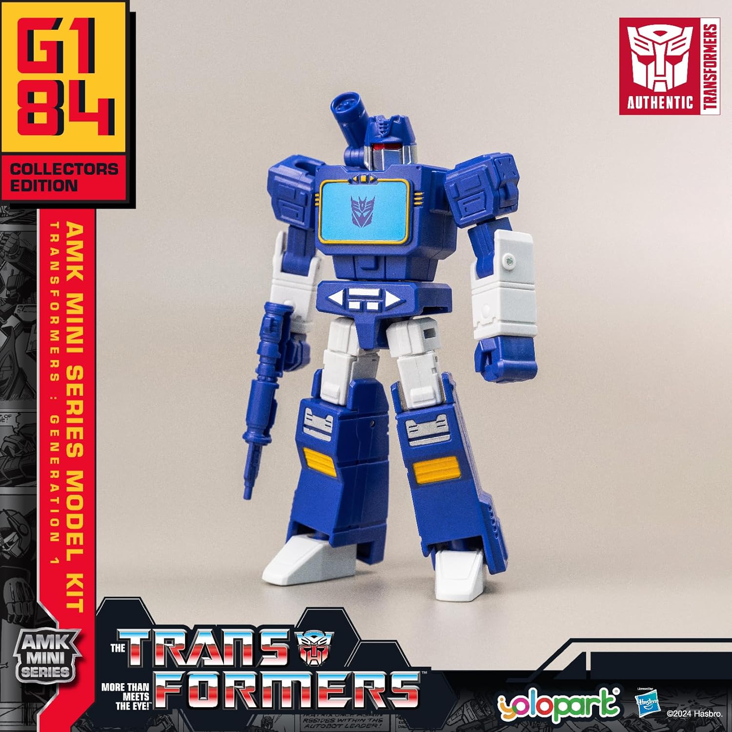 YOLOPARK Amkmini Series Soundwave Model Kits Transformer Toy