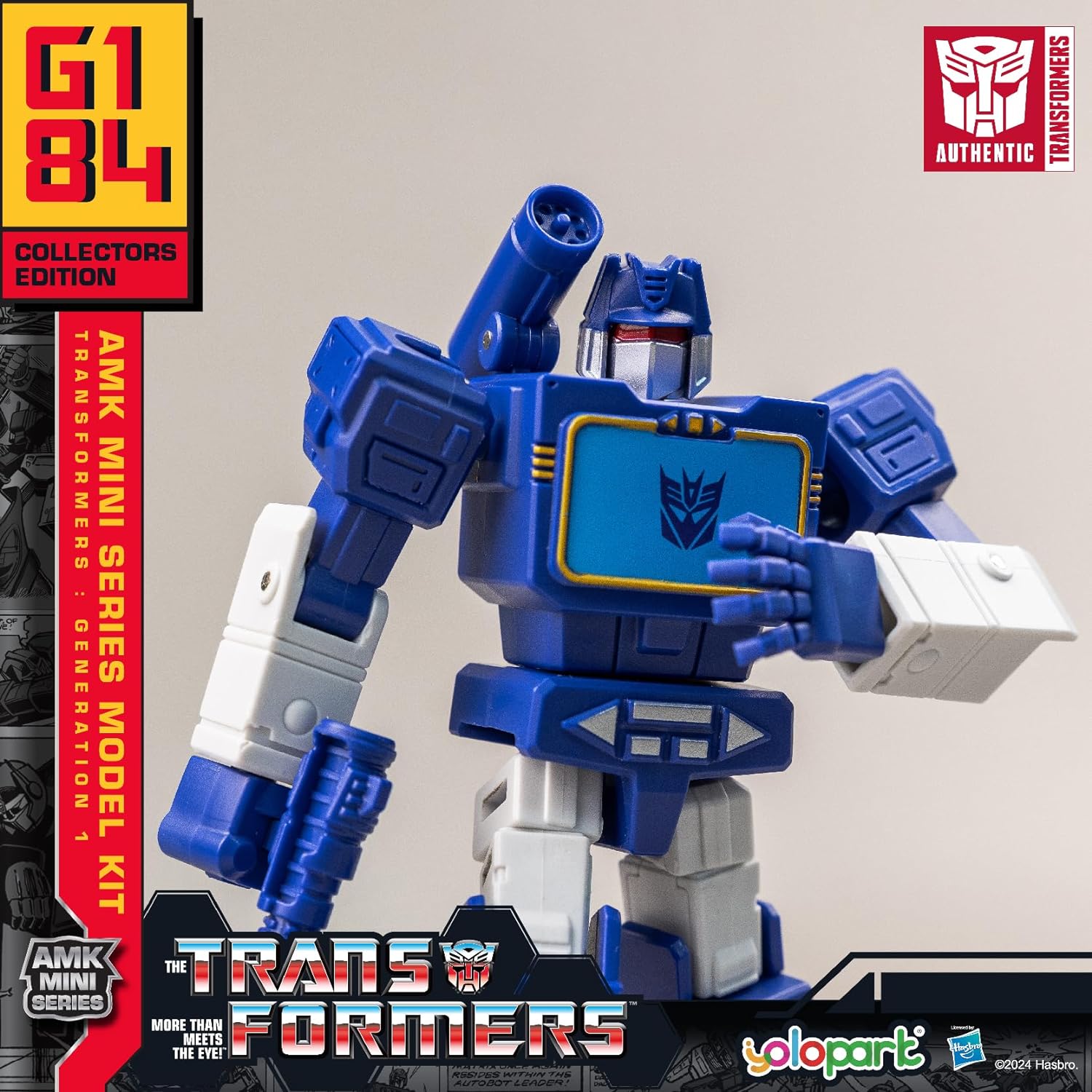 YOLOPARK Amkmini Series Soundwave Model Kits Transformer Toy