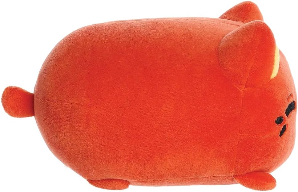 Aurora, 14312, Tasty Peach Thai Tea Meowchi 7In, Soft Toy, Reddish brown