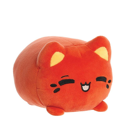 Aurora, 14312, Tasty Peach Thai Tea Meowchi 7In, Soft Toy, Reddish brown