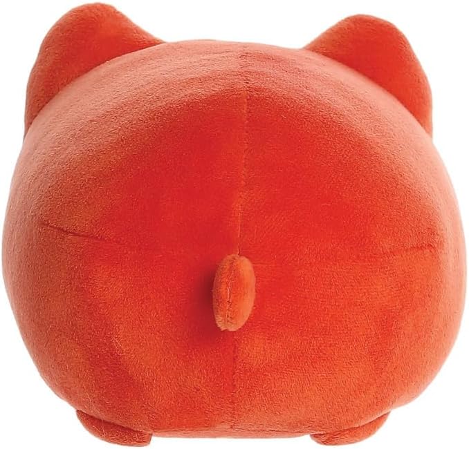 Aurora, 14312, Tasty Peach Thai Tea Meowchi 7In, Soft Toy, Reddish brown