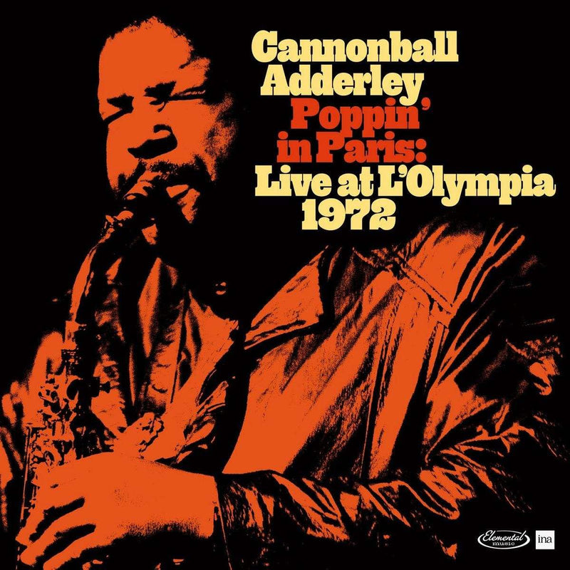 Cannonball Adderley Poppin in Paris Live 1972 (Vinyl 2LP 12")  RSD 2024